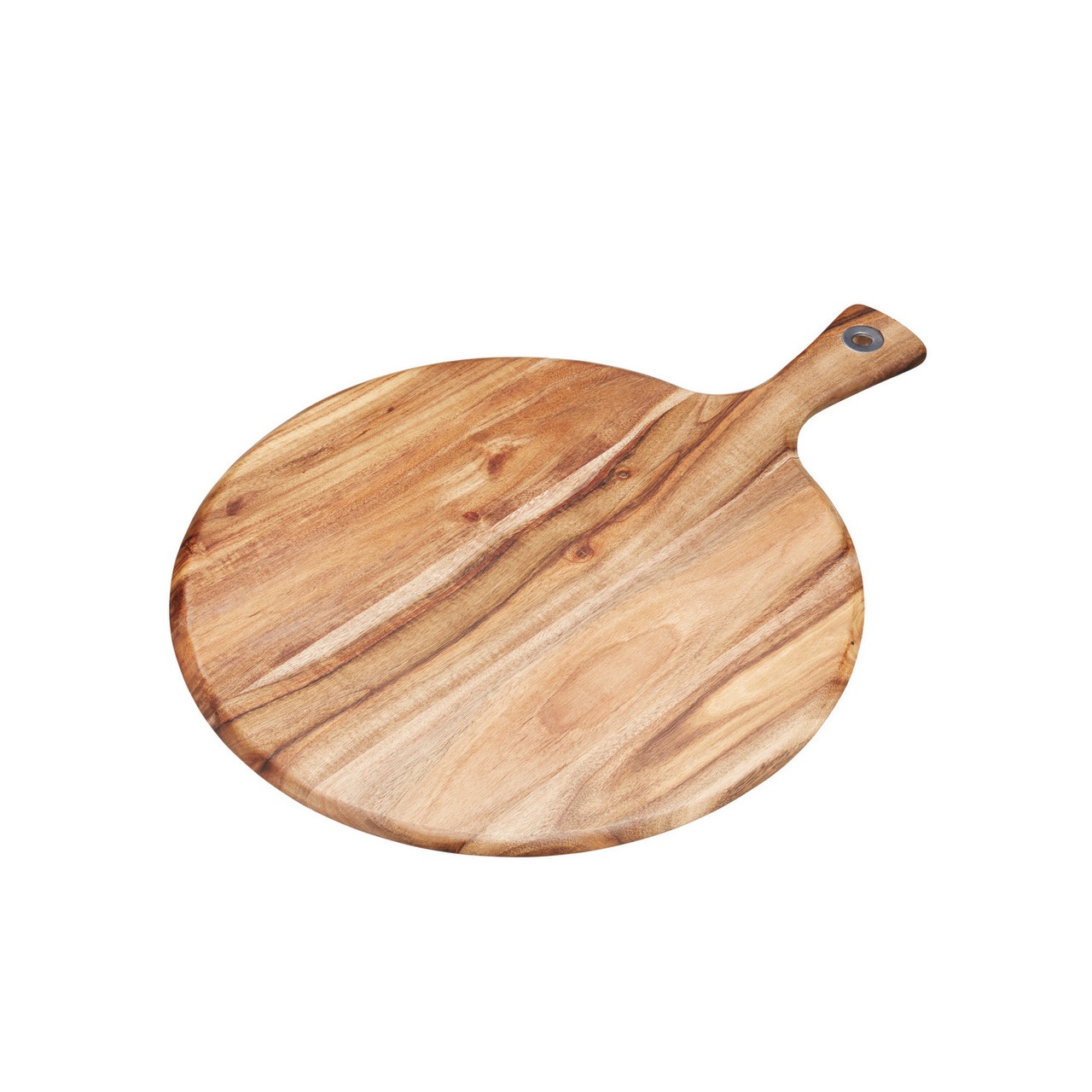 Planche à découper ronde en bois d'acacia ou plat apéro ø30 cm - kitchencraft