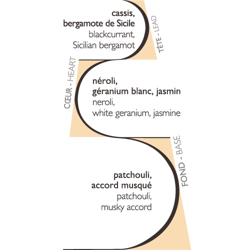 Neroli, bougie parfumée initiale rechargeable 180g - esteban