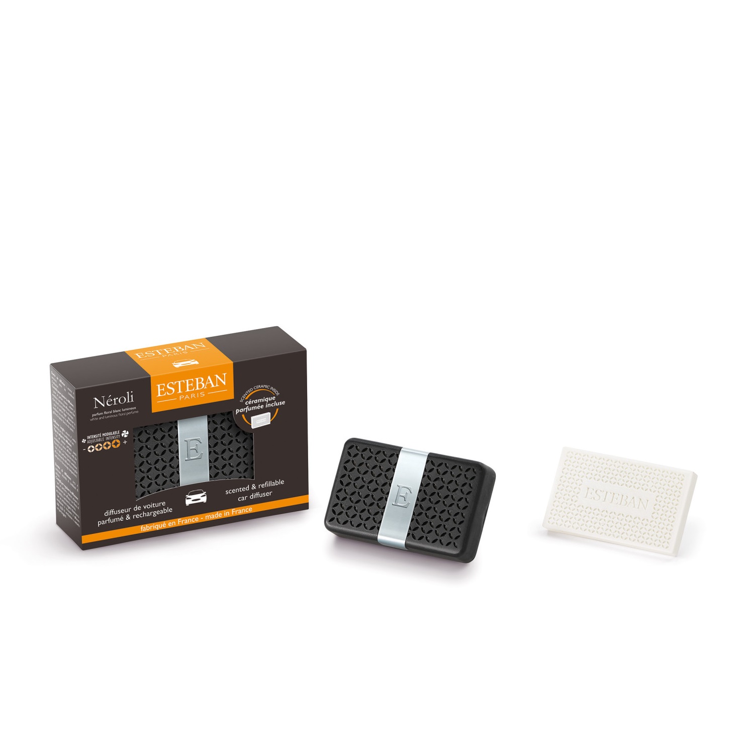 Diffuseur de voiture néroli rechargeable - esteban