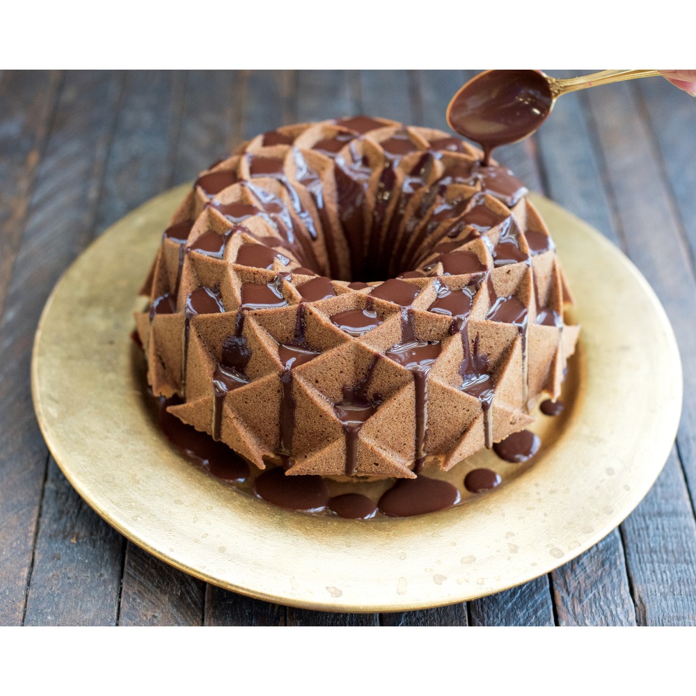 Moule à gâteau bundt® jubilee gold ø24cm - nordic ware