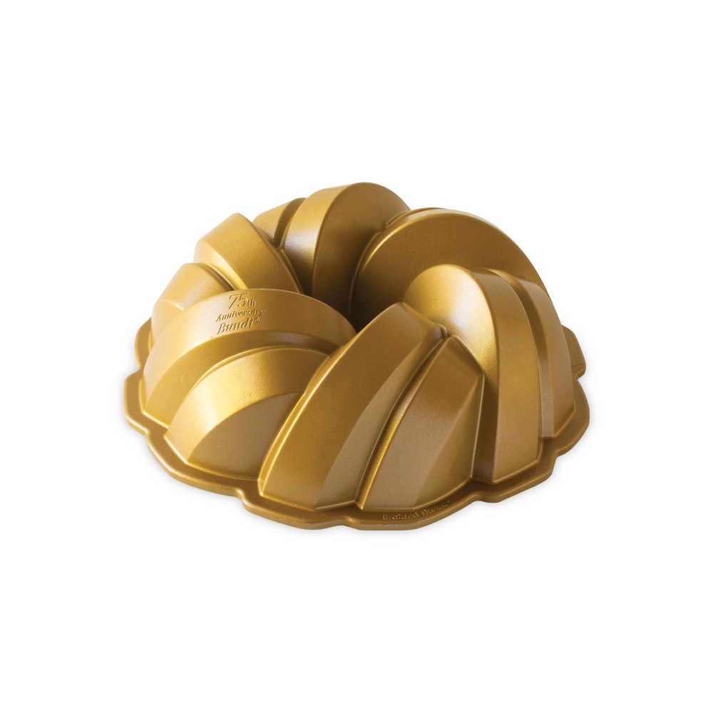 Moule à gâteau bundt® torsadé gold ø26cm - nordic ware