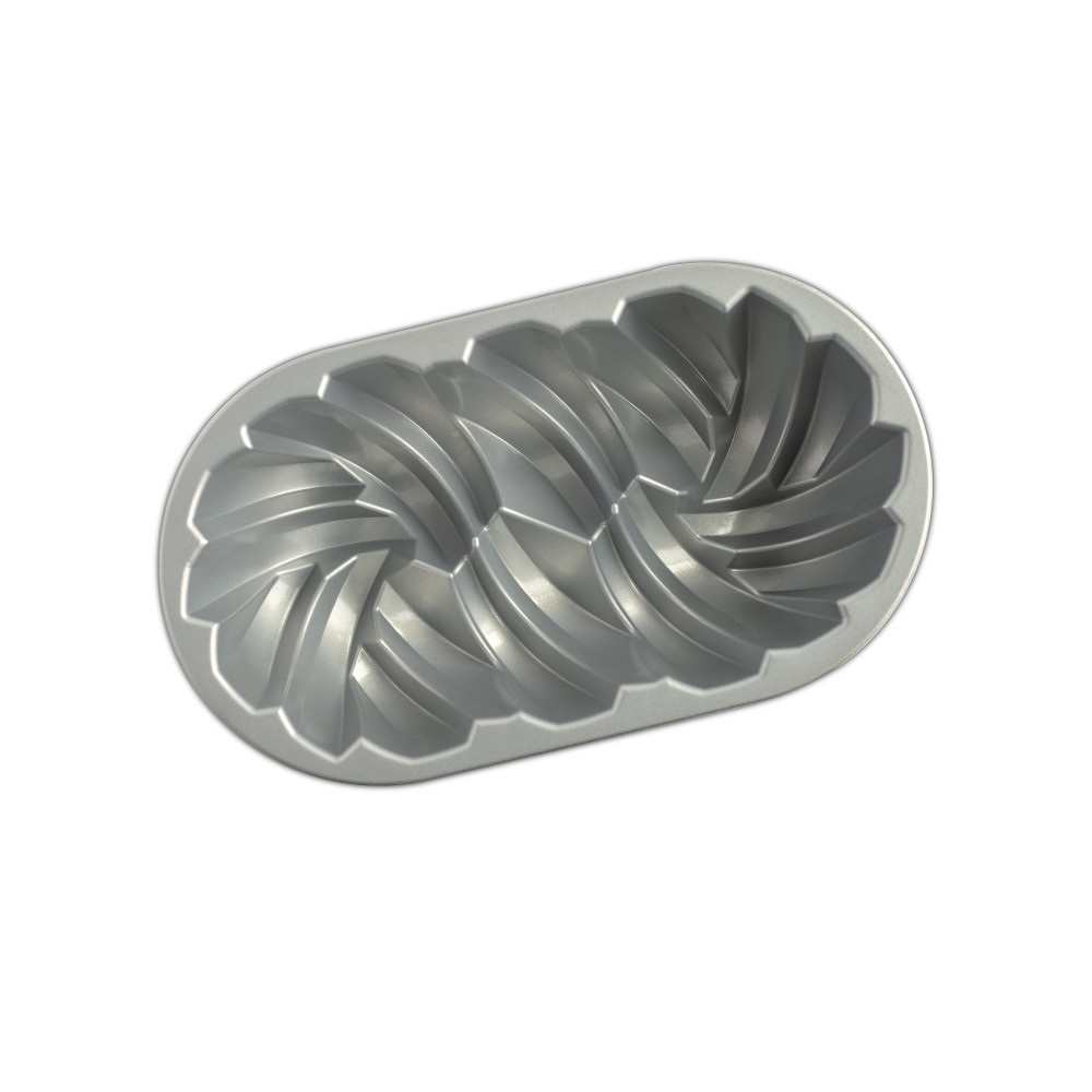 Moule à cake torsadé gold 26cm - nordic ware