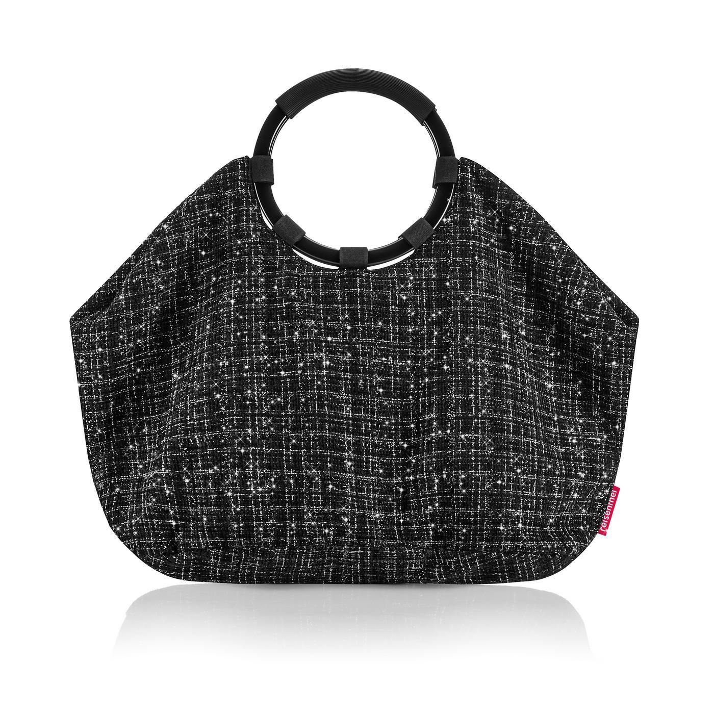 Loopbag hobo bouclé black - reisenthel