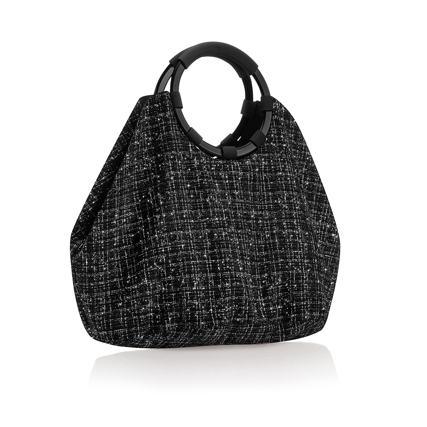 Loopbag hobo bouclé black - reisenthel