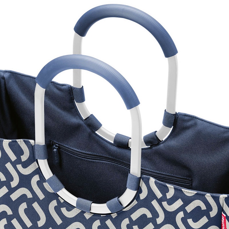 Loopshopper l frame signature navy grand cabas de courses - reisenthel