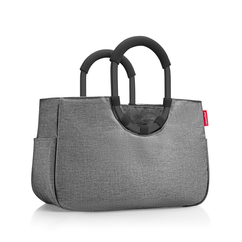 Loopshopper m twist silver cabas de courses - reisenthel