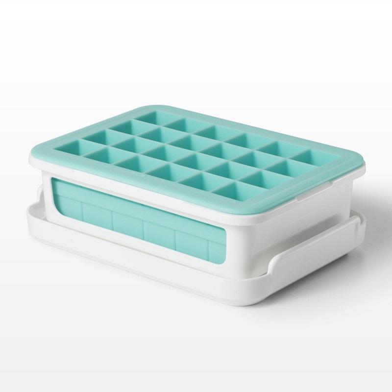 Bac à petits glaçons avec couvercle - oxo