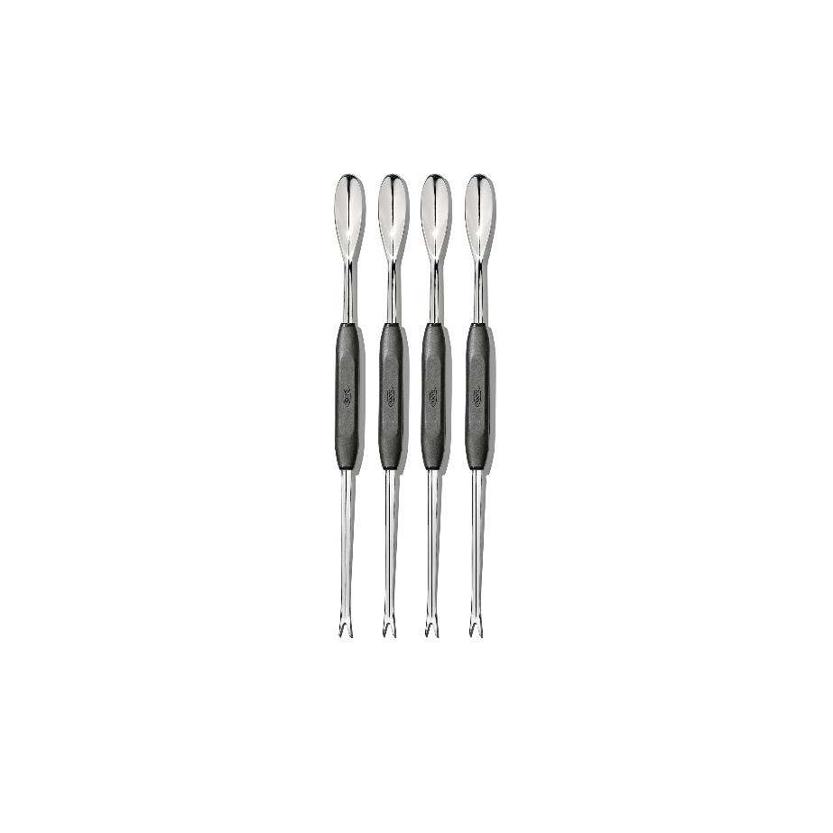 Set de 4 curettes à crustacés - oxo