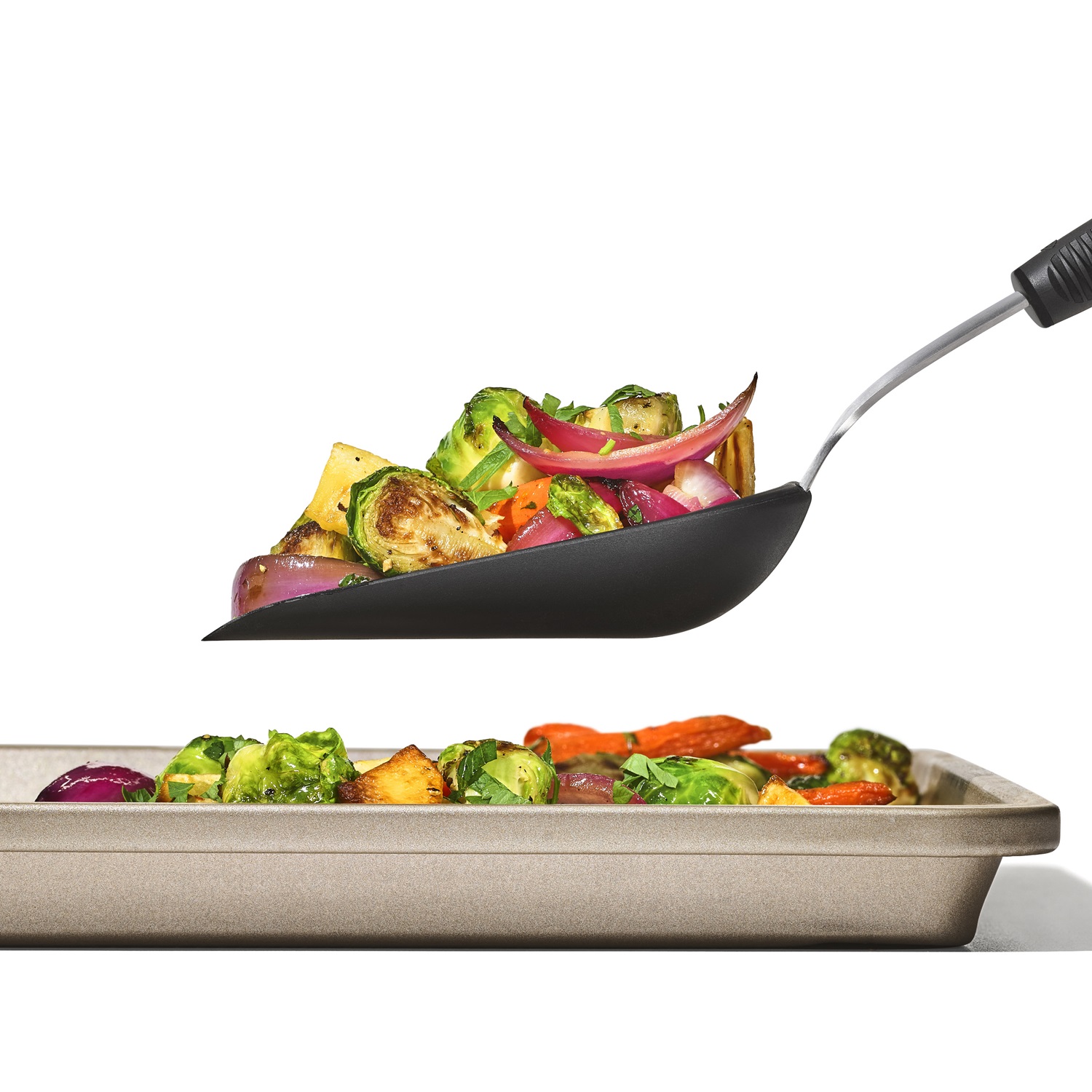 Pelle de service large et profonde en nylon - oxo