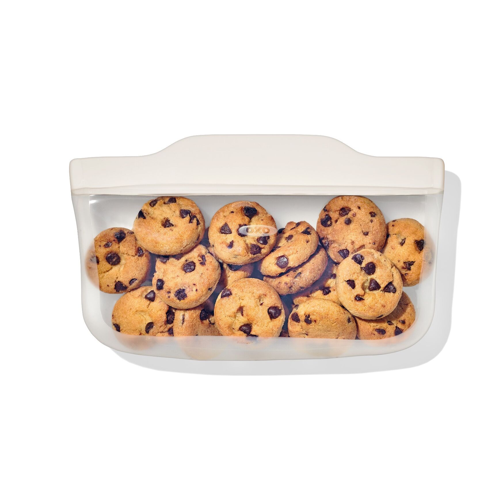 Pochette plate à en-cas en silicone réutilisable 350 ml - oxo