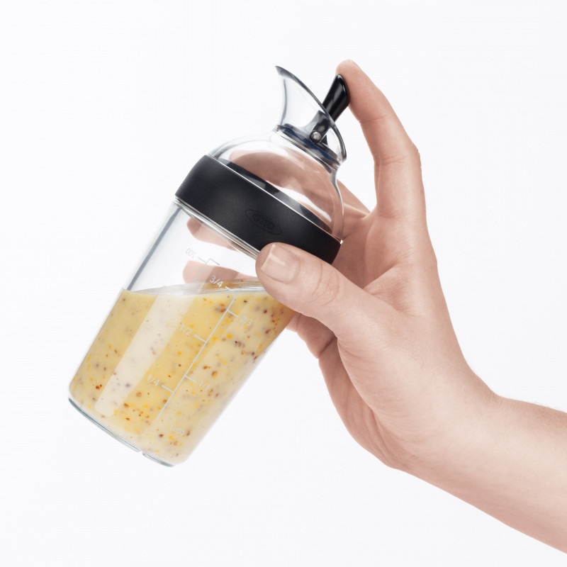 Shaker à vinaigrette 236 ml noir - oxo