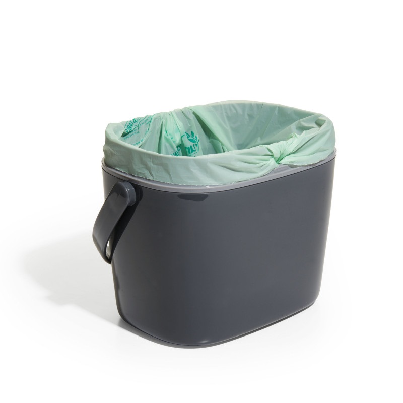 Bac a compost gris 6,6 l avec ou sans sac - oxo