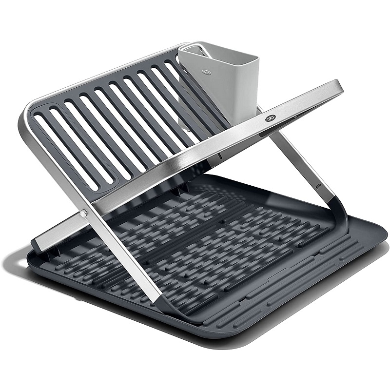 Egouttoir a vaisselle pliable multi position - oxo