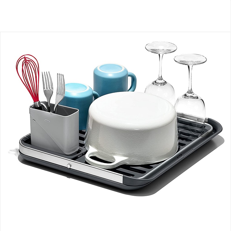 Egouttoir a vaisselle pliable multi position - oxo
