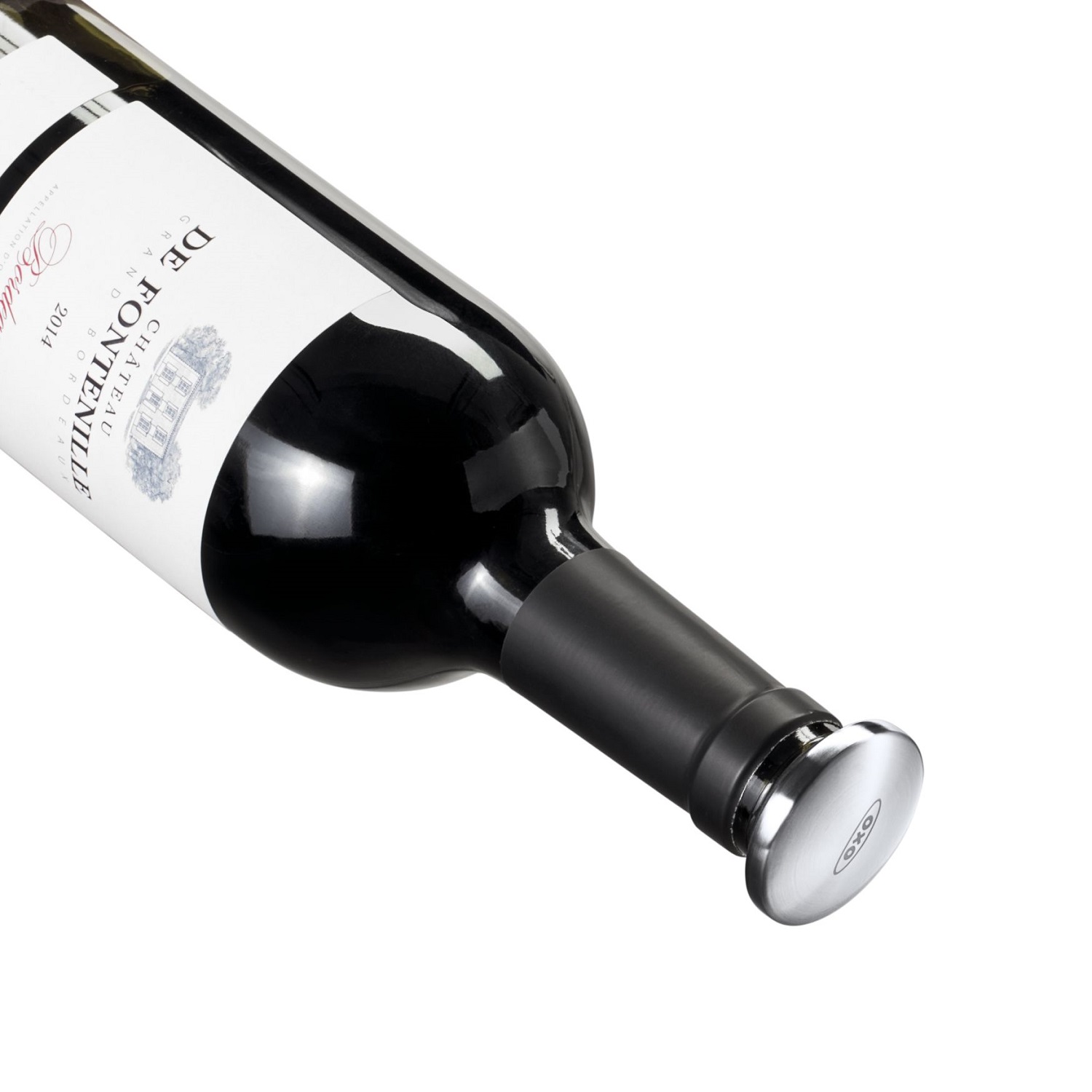 Set de 2 bouchons de conservation hermétiques pour le vin - oxo