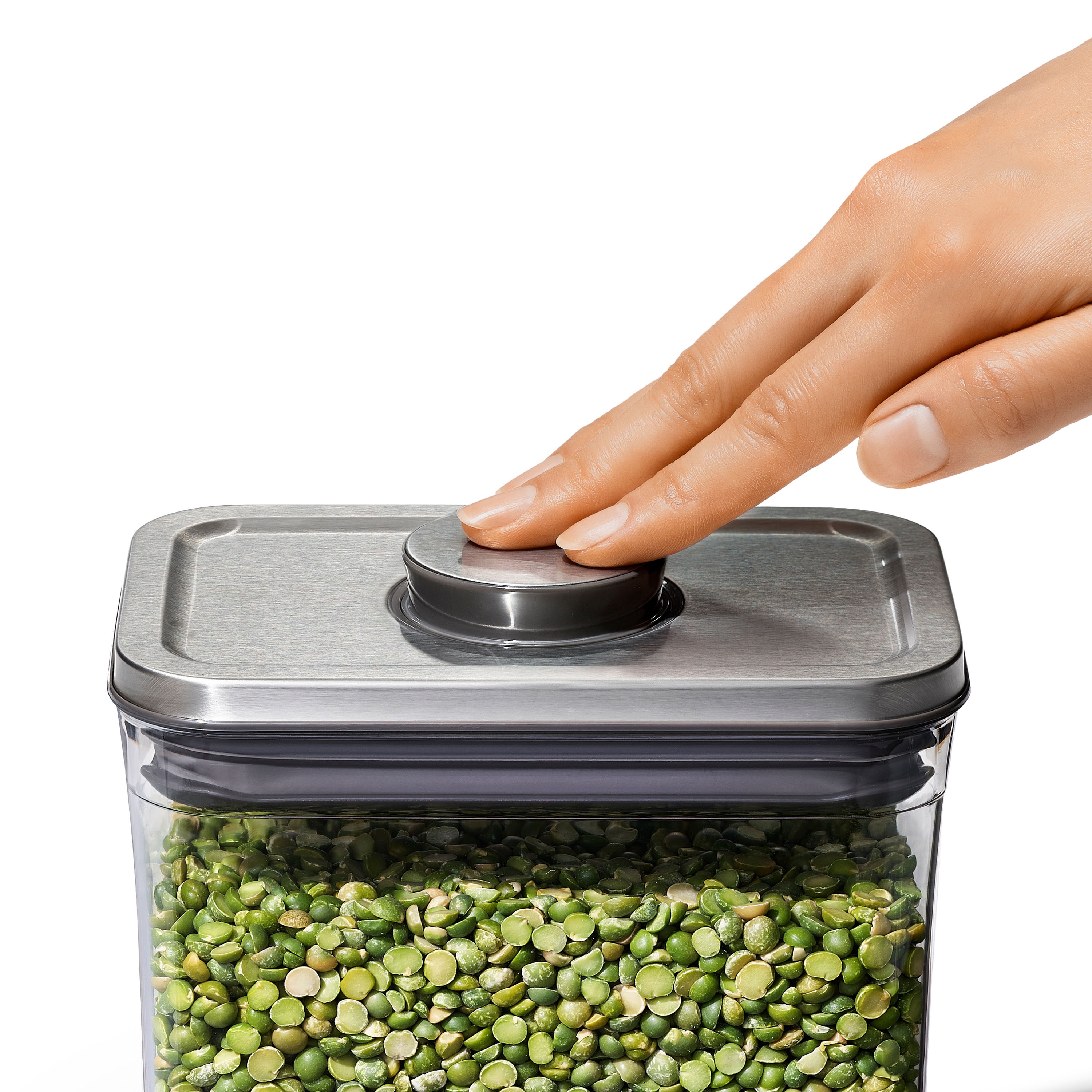 Boite de conservation pop rectangulaire inox 2,6l - oxo