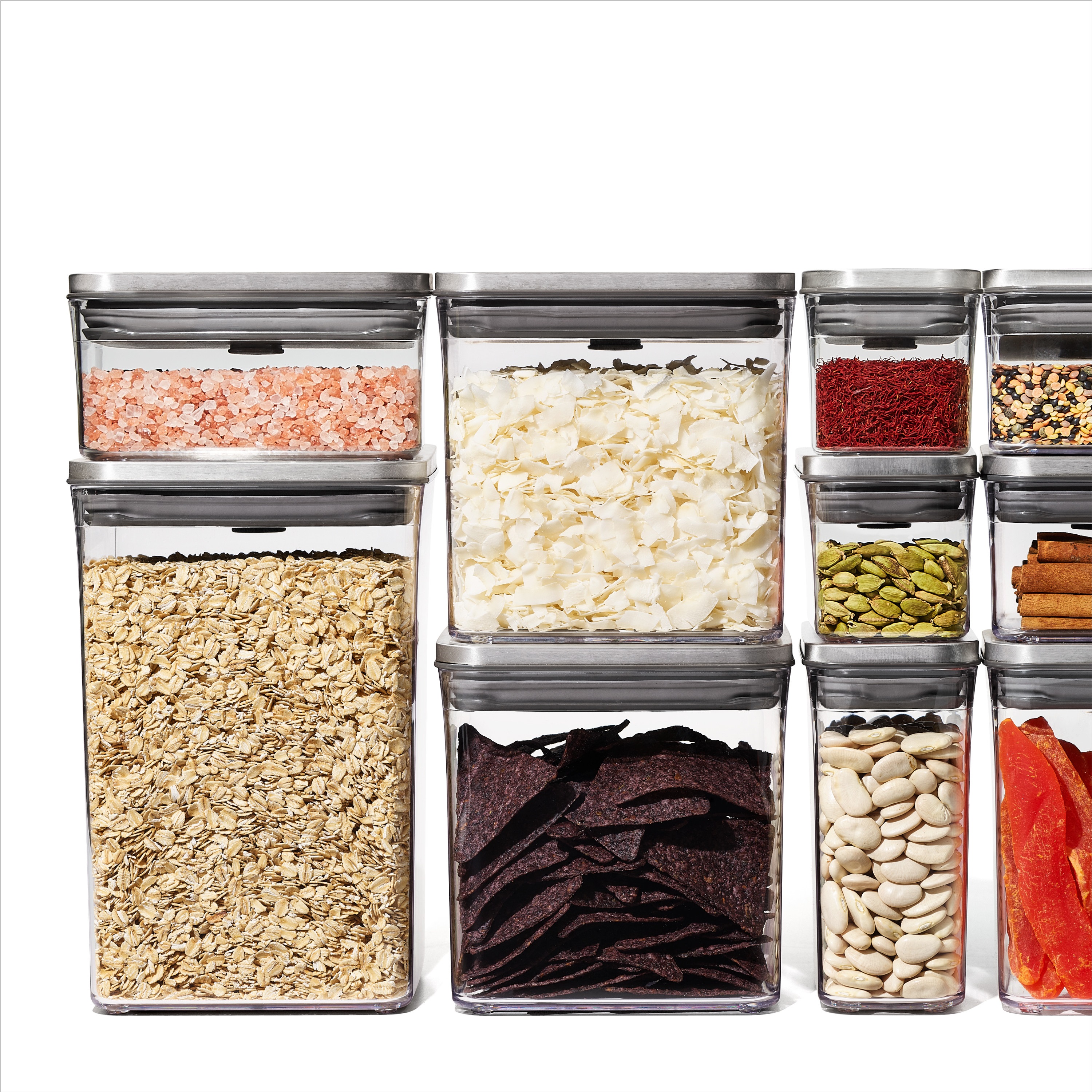 Boite de conservation pop rectangulaire inox 1,6l - oxo
