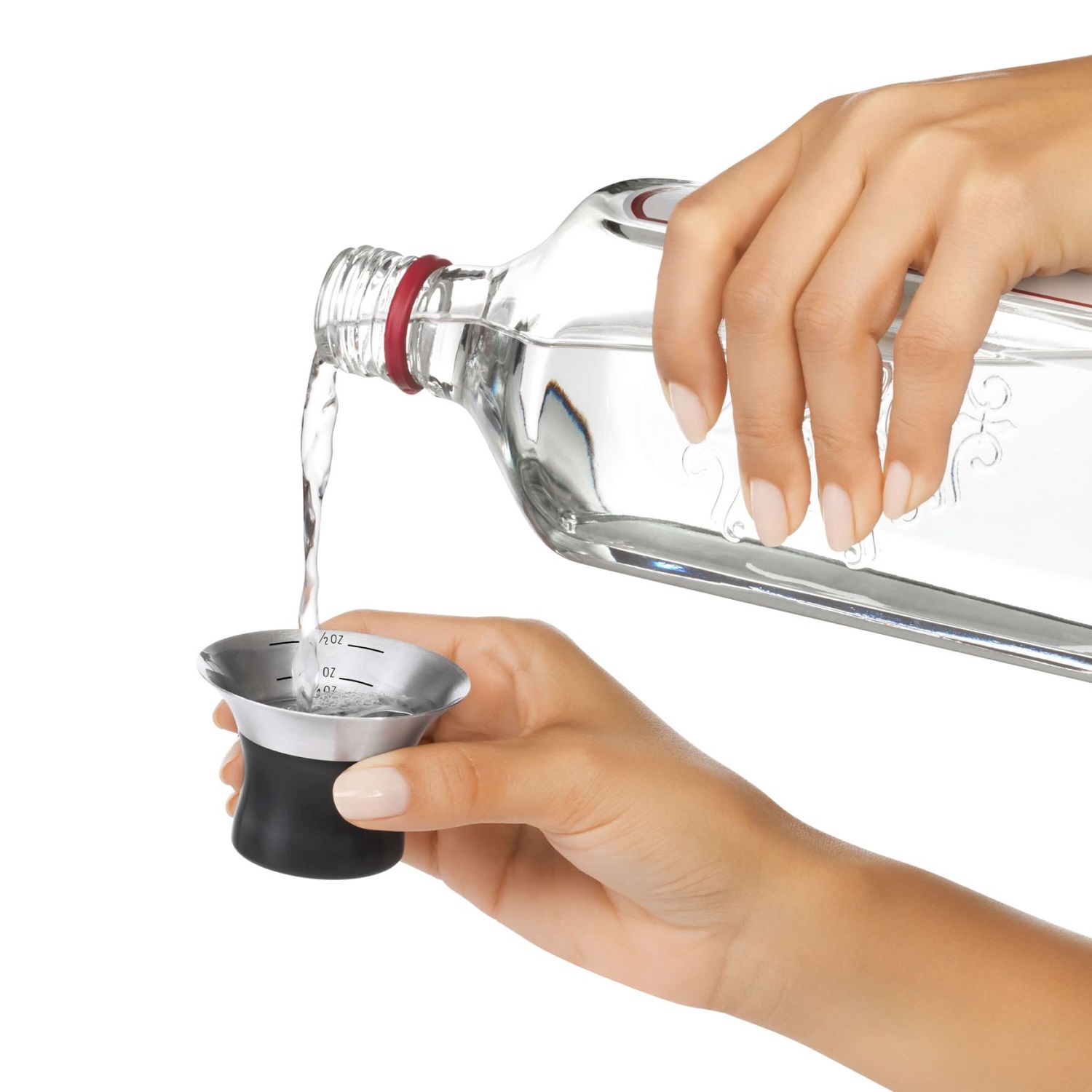 Shaker à cocktail à paroi simple en inox - oxo