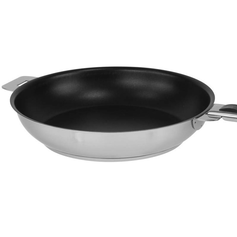 Poele haute 28 cm strate amovible exceliss poignee amovible - cristel