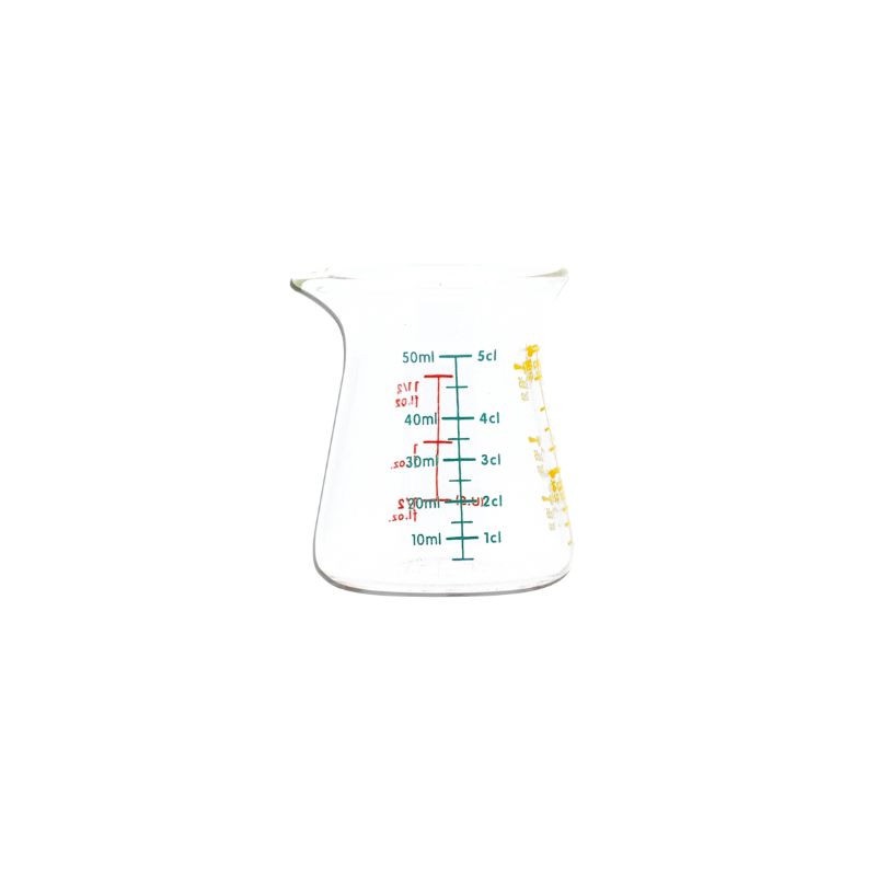 Verre mesureur de précision 50ml - pebbly