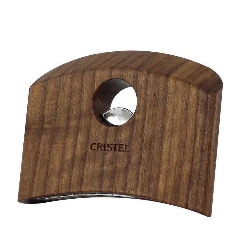 Anse amovible casteline bois de noyer - cristel 