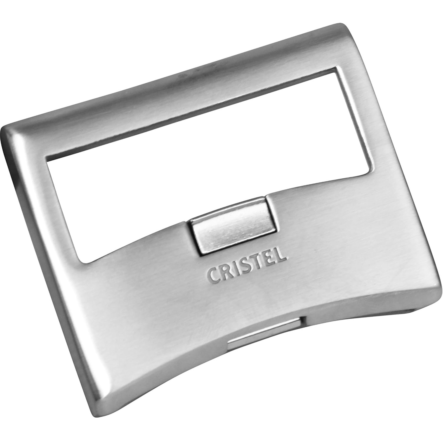 Anse amovible strate en inox brossé - cristel