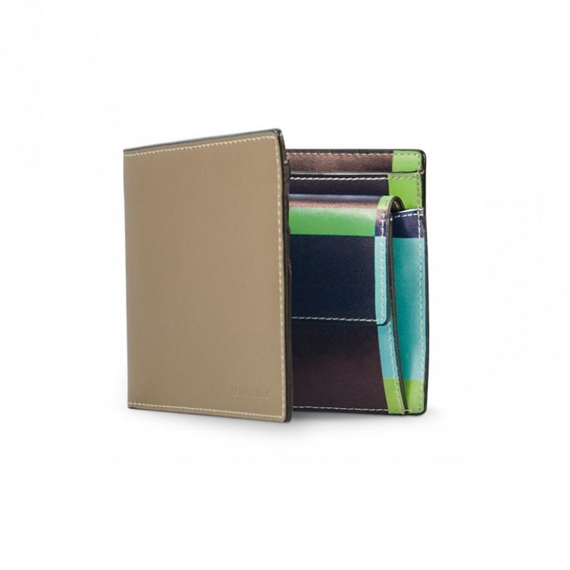 Porte monnaie homme zigzag