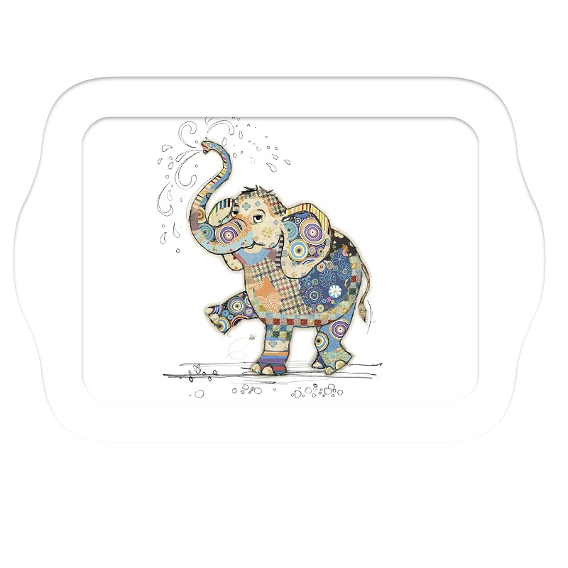 Petit plateau de service individuel bug art kook elephant - kiub