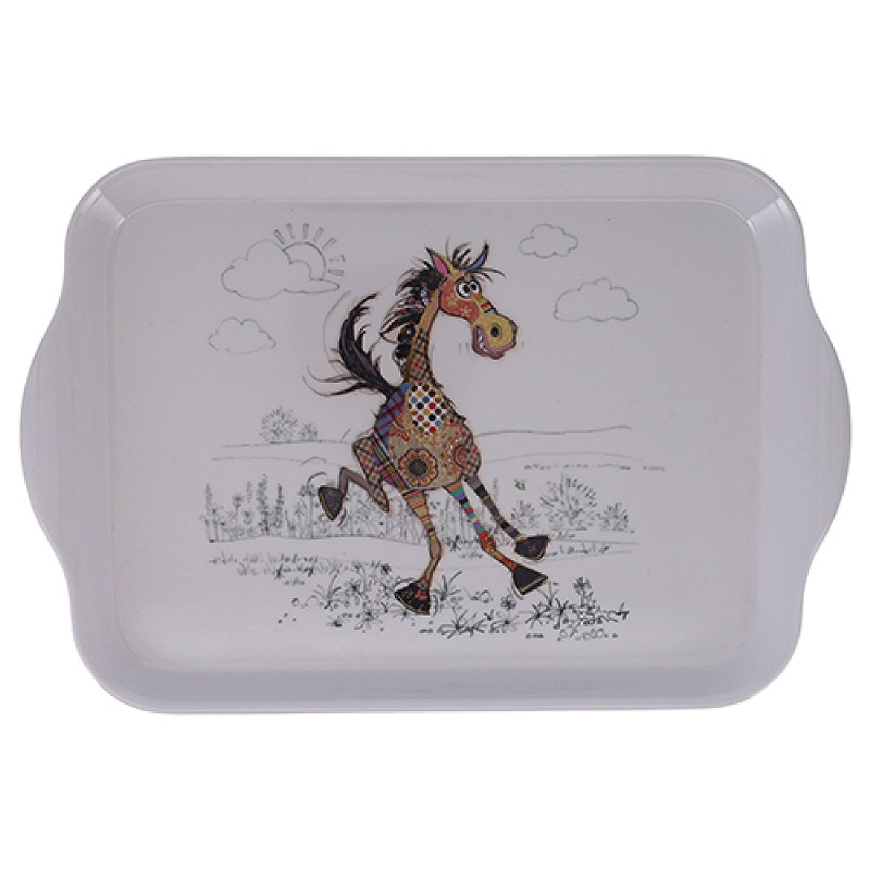 Petit plateau de service individuel kook cheval - kiub