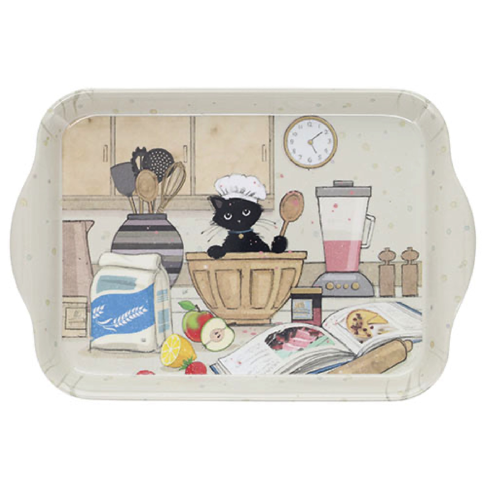Petit plateau bug art chatin pâtissier - kiub