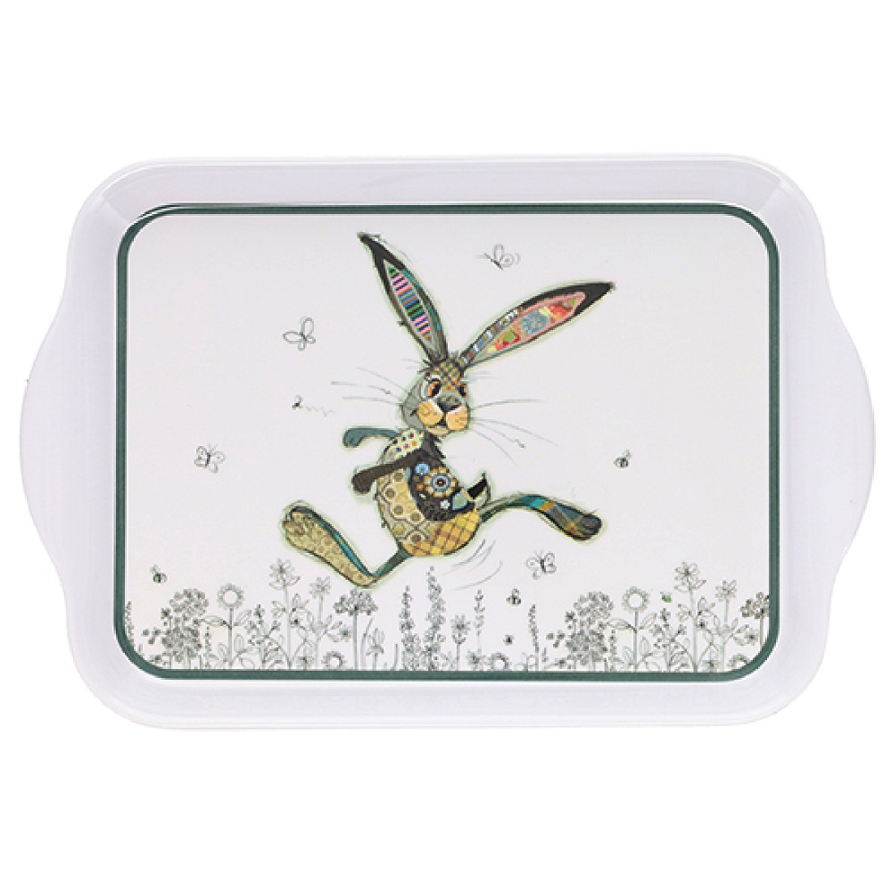 Plateau de service petit modele decor kook lievre - kiub