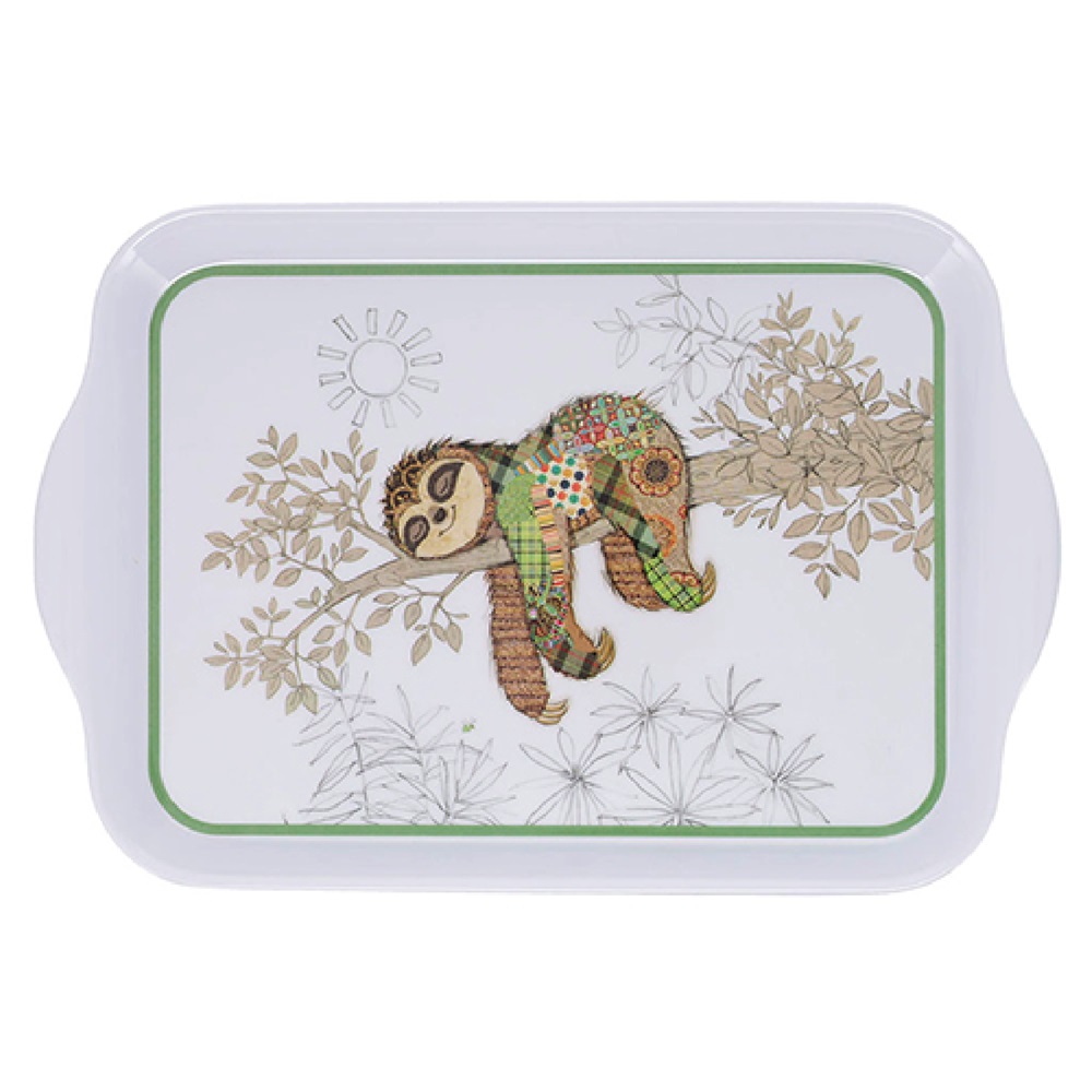 Plateau de service individuel décor kook paresseux - kiub
