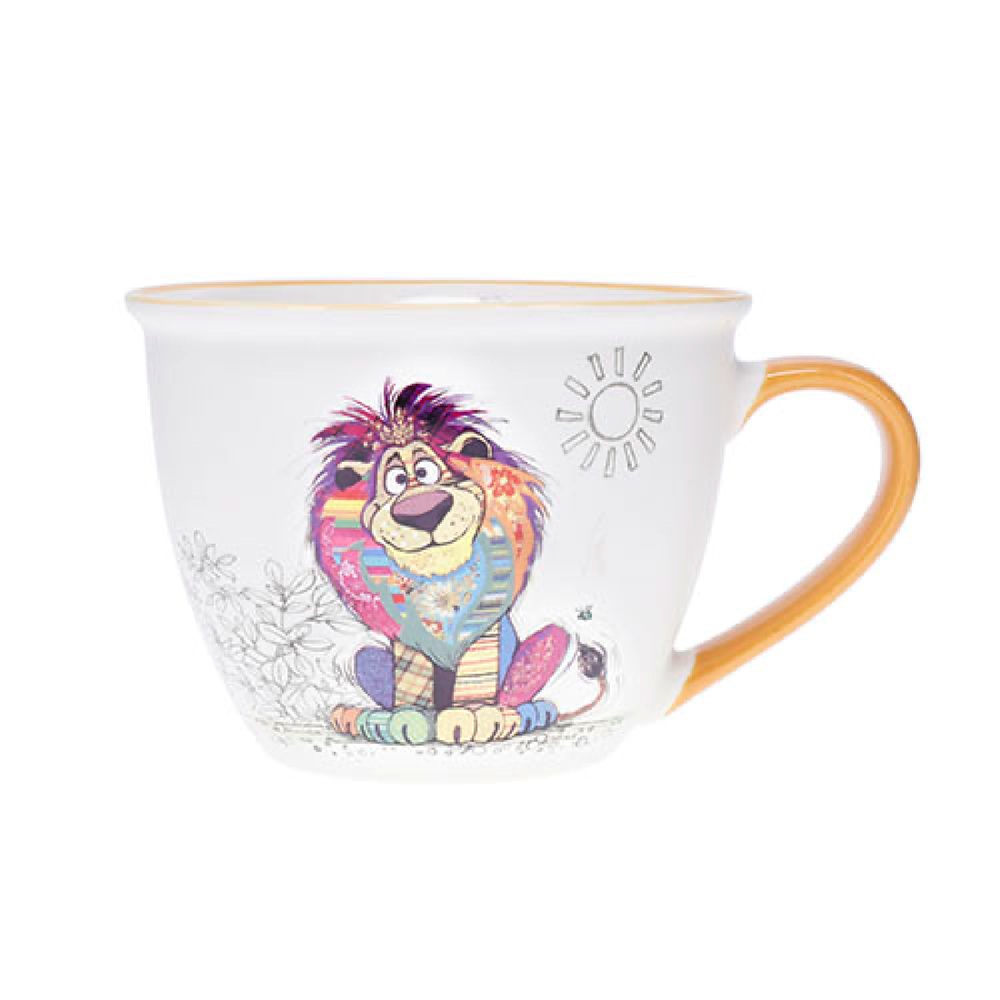 Tasse déjeuner à anse 550ml kook lion - kiub
