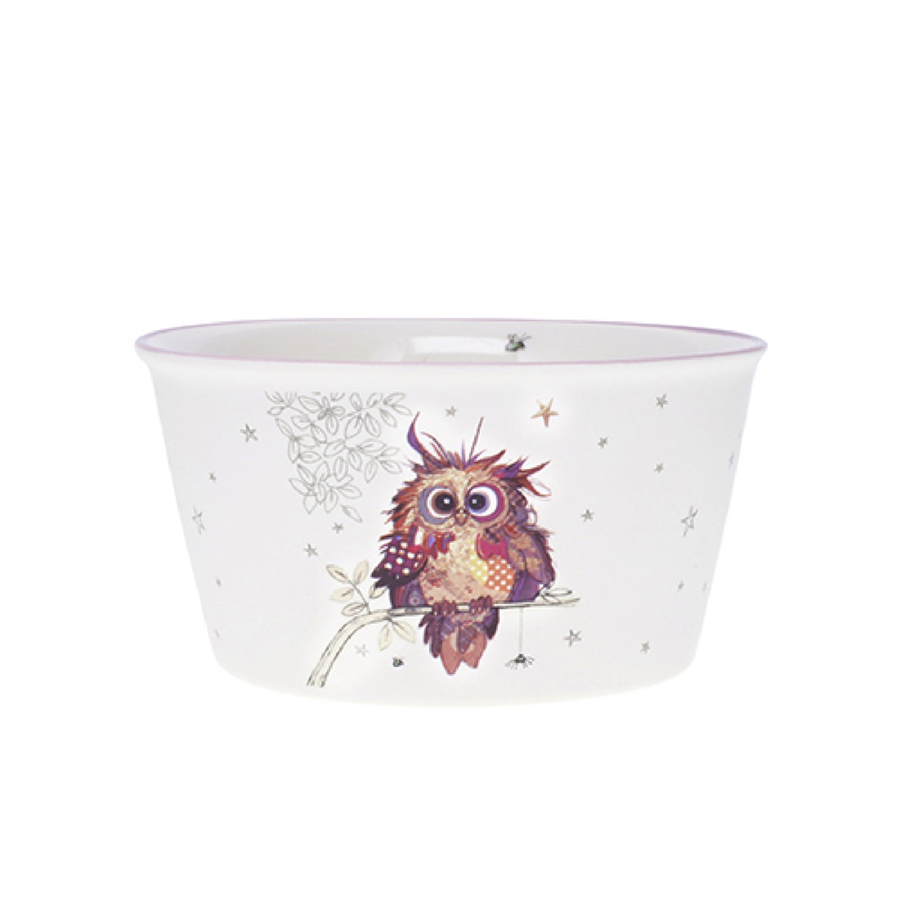 Bol à céréales ø12,5 cm - kook bébé chouette - kiub
