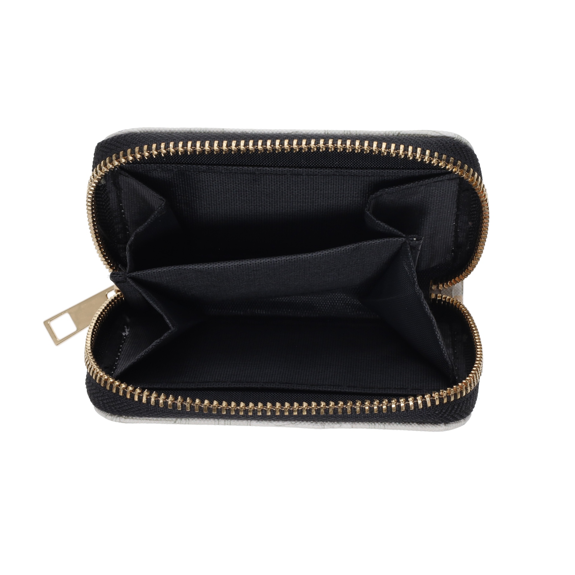 Porte monnaie carré zippé bug art chat et coussins - kiub