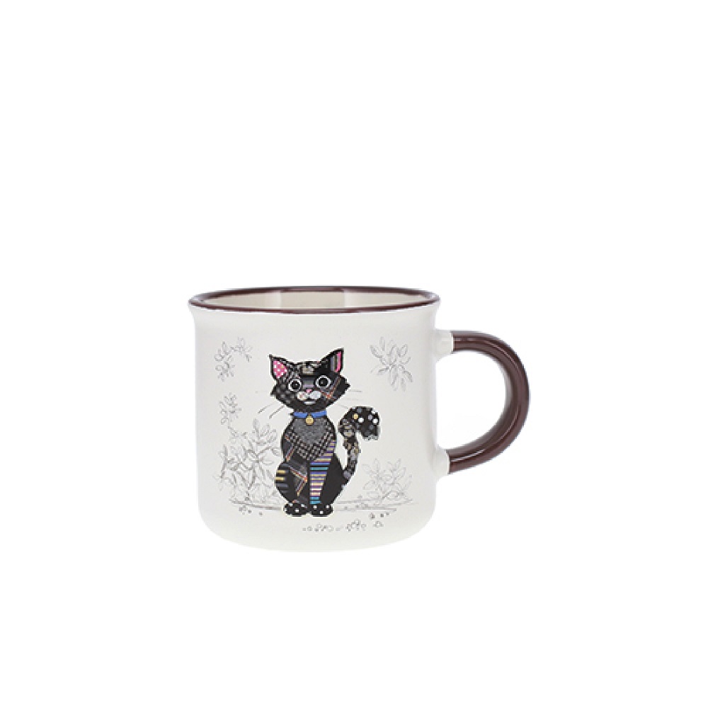 Mug timbale expresso 125 ml kook chat noir - kiub