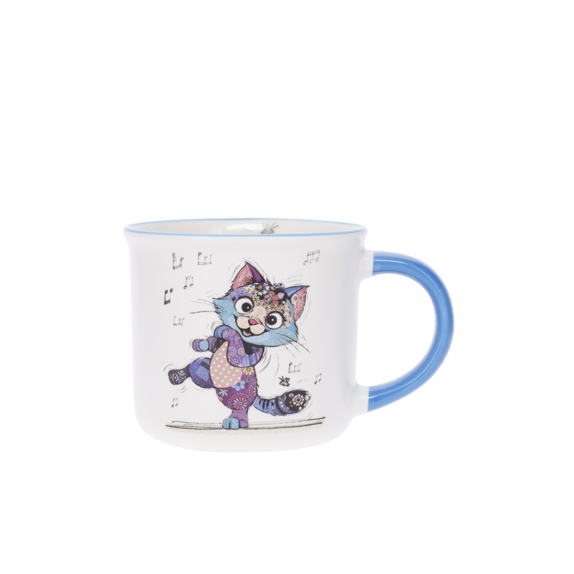 Mug timbale expresso 125 ml kook chaton danse - kiub