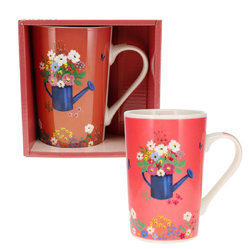 Mug xl conique 435 ml + boite ouverte esprit champetre - kiub