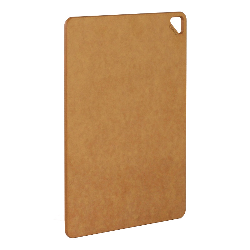 Planche a decouper rectangulaire en fibre de bois 29x21x0,6 cm - cristel