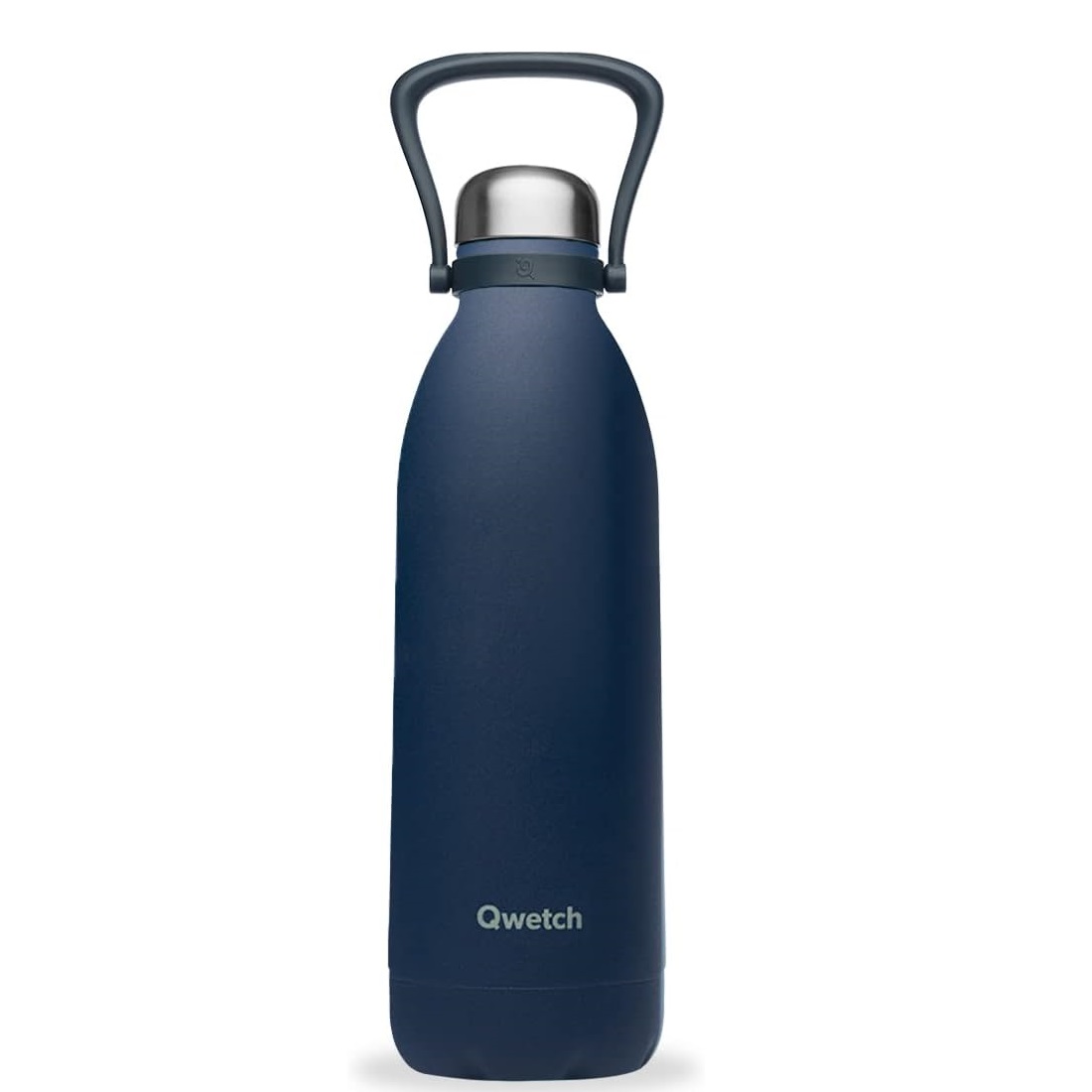 Bouteille isotherme avec poignée de portage 1,5 l titan bleu nuit - qwetch