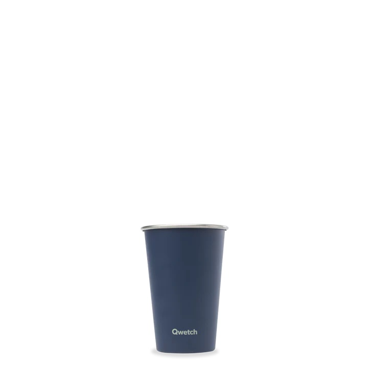 Gobelet en inox one granite bleu nuit 470 ml - qwetch