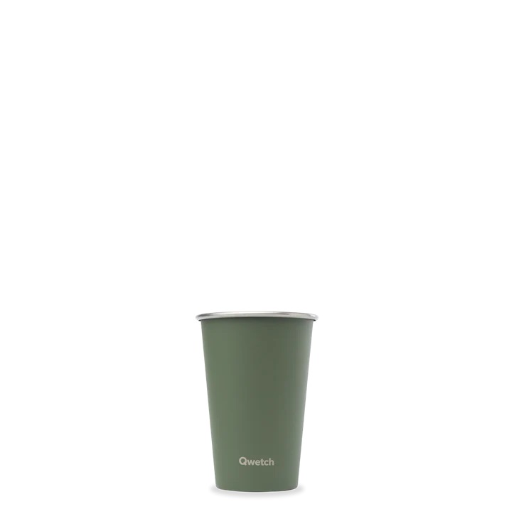 Gobelet en inox one granite kaki 470 ml - qwetch