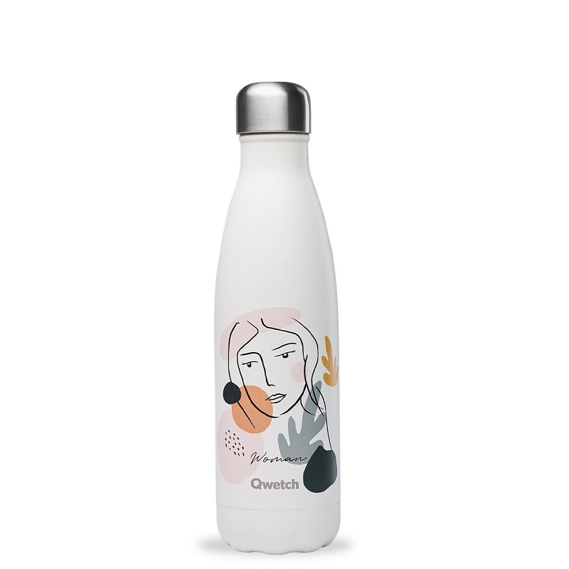 Bouteille isotherme - woman 500 ml - qwetch