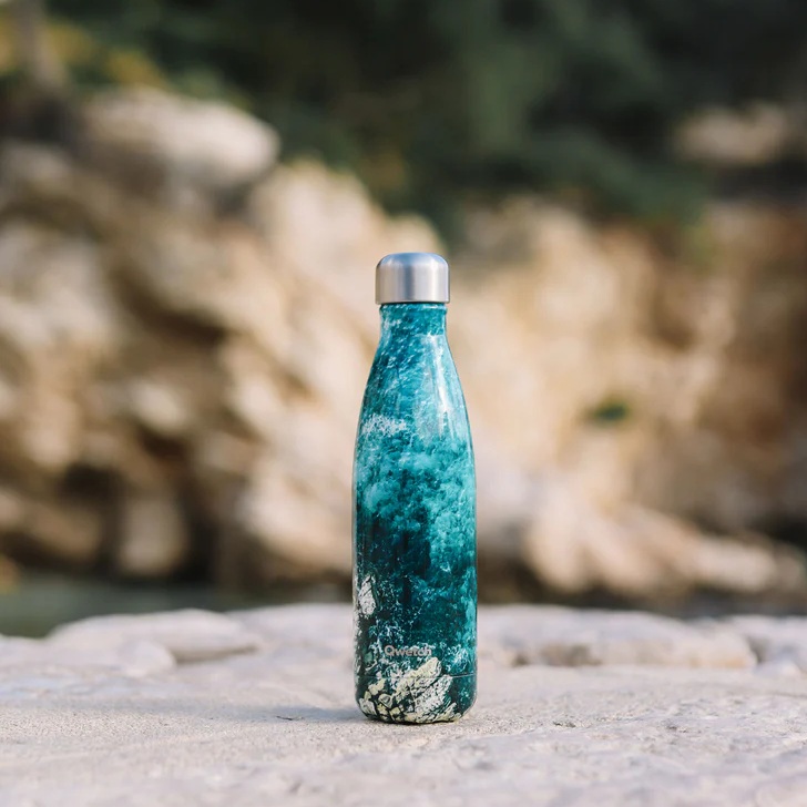 Bouteille isotherme - calanques x jcpieri 500 ml - qwetch