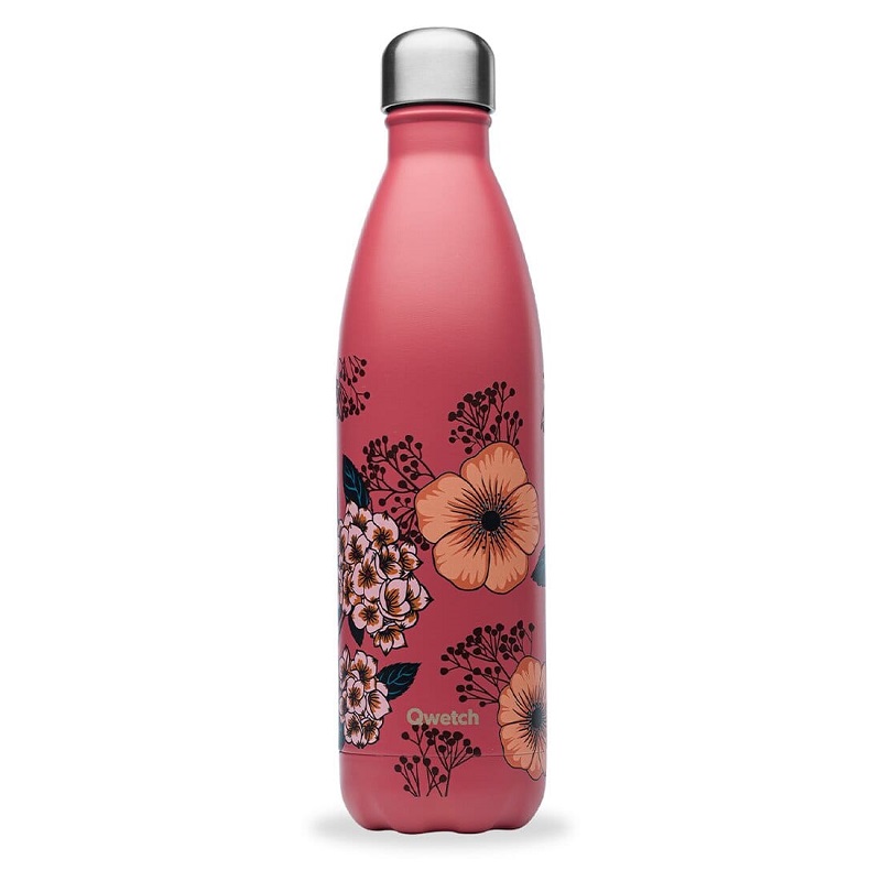 Bouteille isotherme - anemones 750ml - qwetch