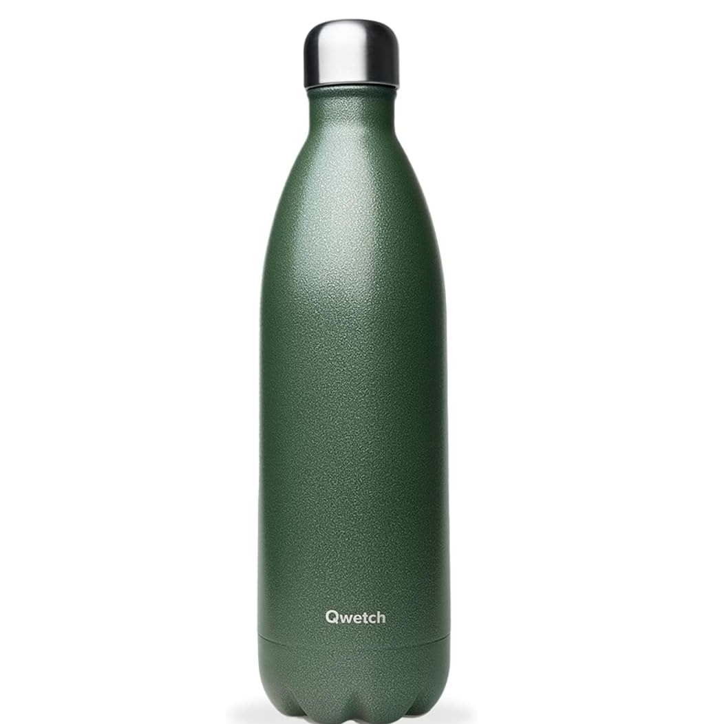Bouteille isotherme - roc army green 1000 ml - qwetch