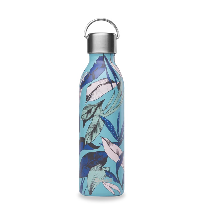 Bouteille isotherme active bahia bleu acier 600 ml - qwetch