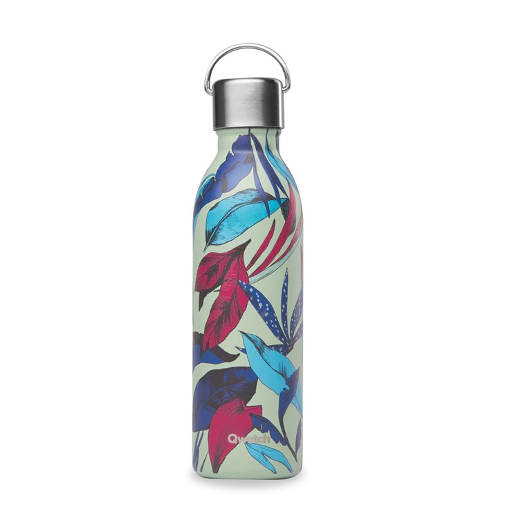 Bouteille isotherme active bahia vert tilleul 600 ml - qwetch
