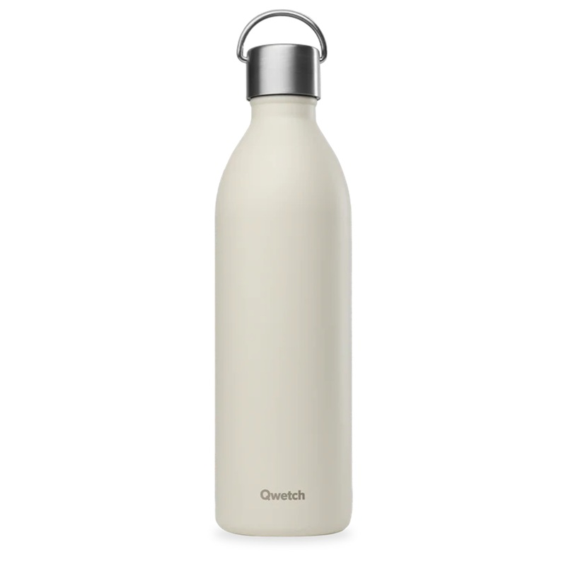 Bouteille isotherme active matt sable 1000 ml - qwetch