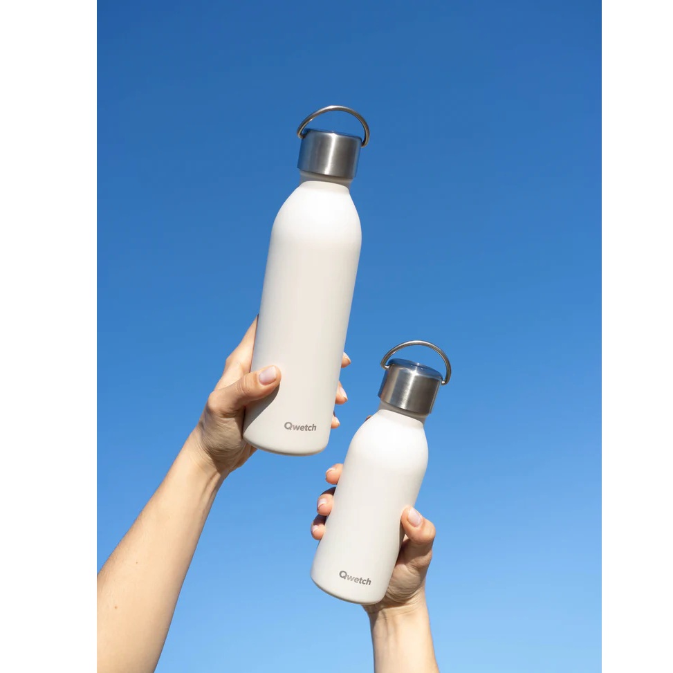 Bouteille isotherme active matt sable 1000 ml - qwetch